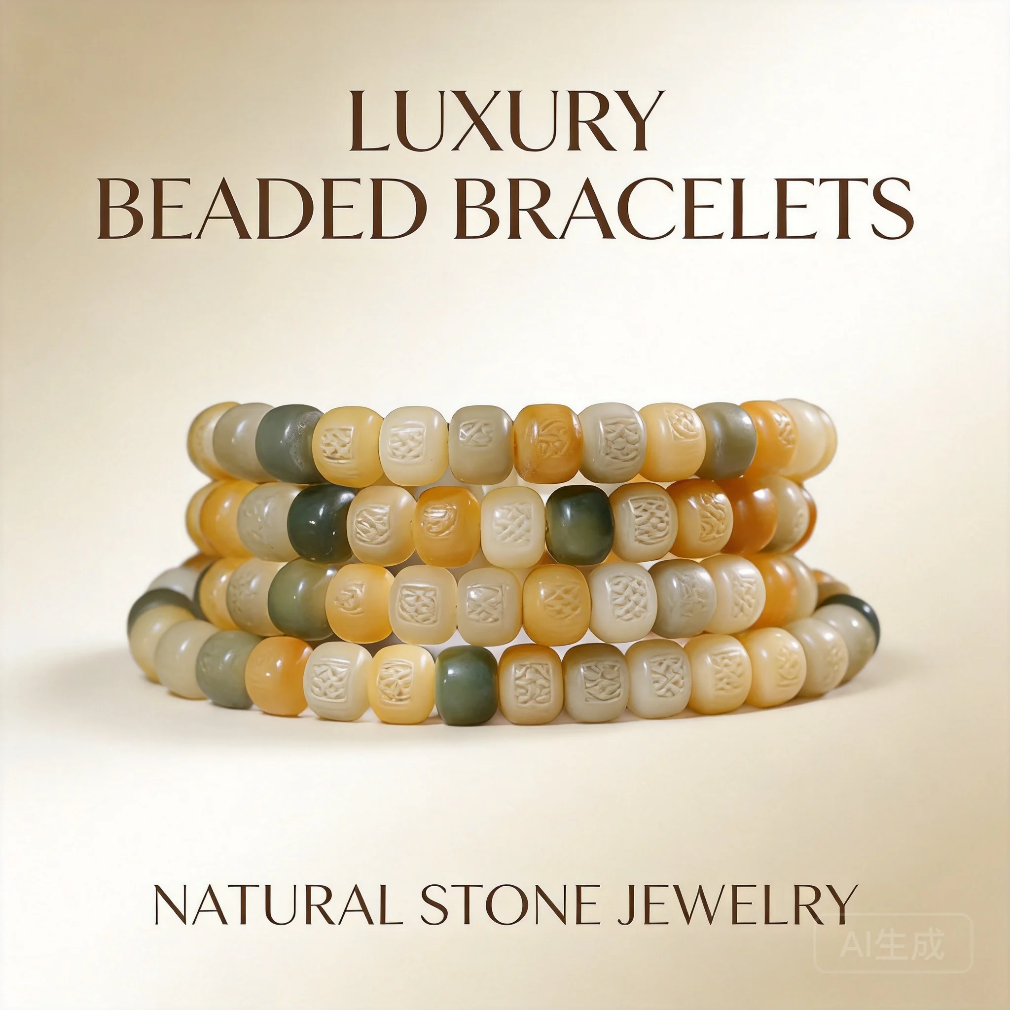 Chinese Style Lucky 108 Candy Color White Bodhi Seed Beaded Multi Layer Bracelet Necklace With Lotus Pendant Unisex Blessing For