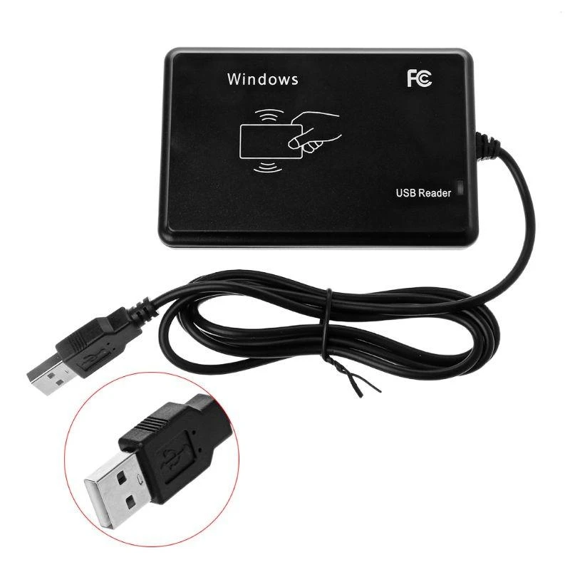 لبطاقة Mifare قارئ بطاقات IC USB Hassel 13.56MHz MF1 S50 Thin33 أفضل بيع