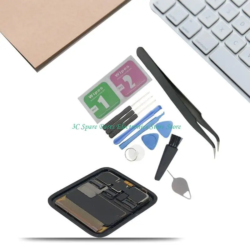 

12 % для сенсорного дисплея для IWATCH3RD GENERGATE LTE версии 38/42 мм Watch ЖК -экрана Замените аксессуар для инструмента для