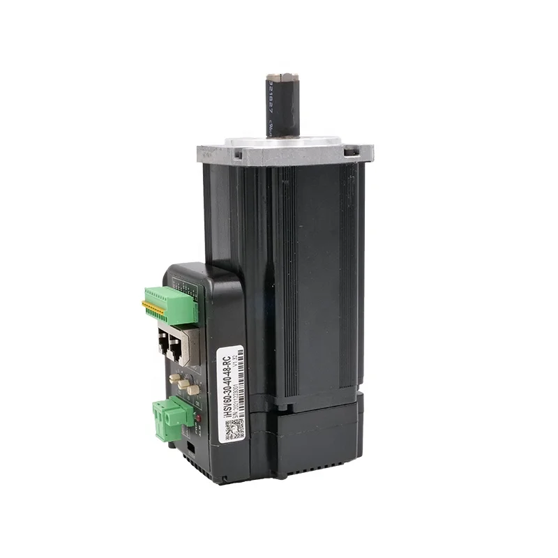 

IHSV60-30-40-48-RC Серводвигатель Modbus-RTU с приводом 400 Вт 11,2 А Встроенный серводвигатель переменного тока с контроллером