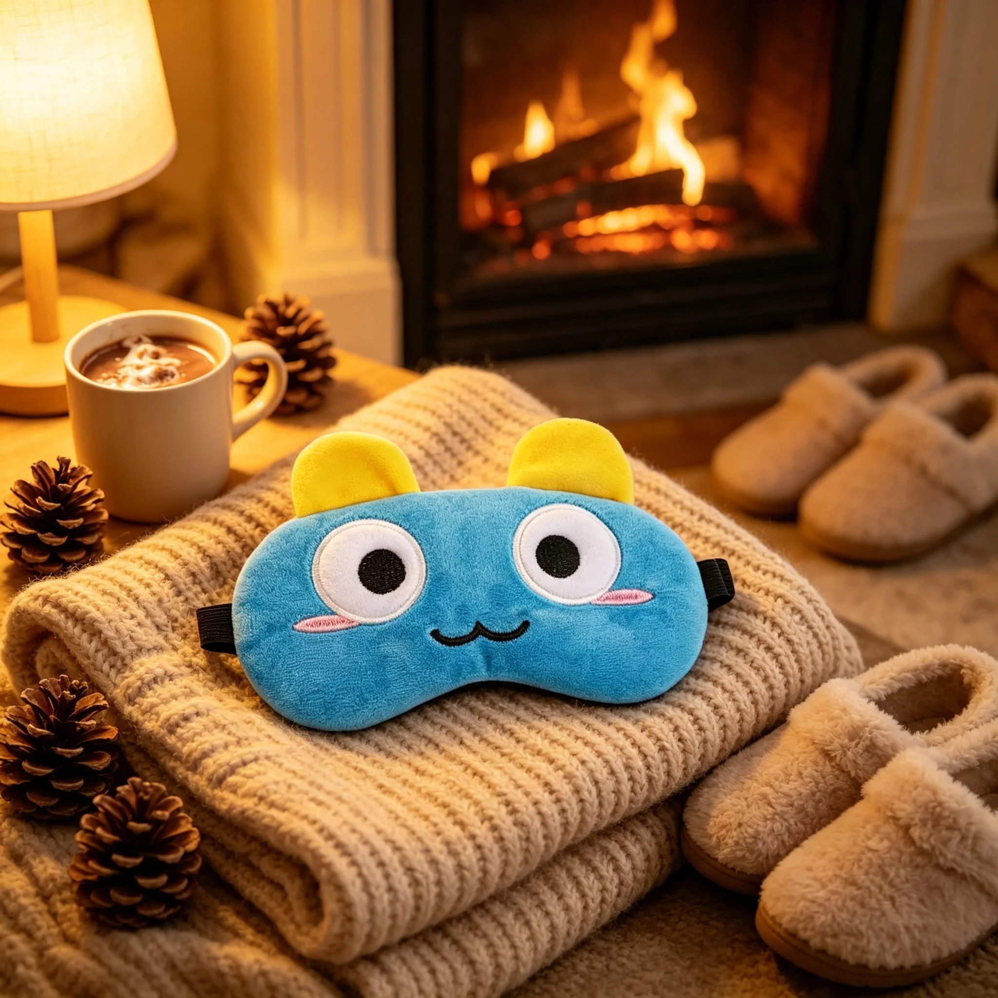 Cartoon Fun Blackout Eye Mask, - Embroidery Online ulasan dan harga