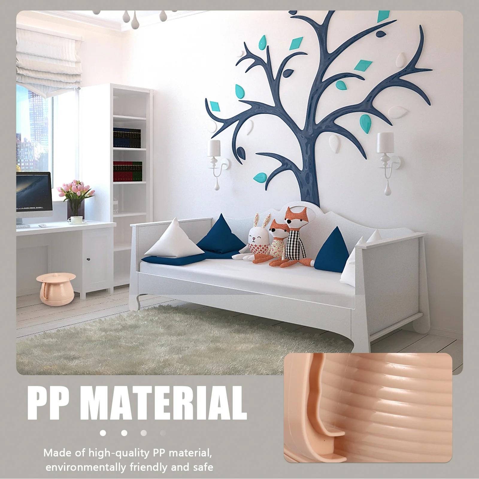 

1pc Thickened Plastic Bed Pan Night Urinal Pail Pot For Children Adult Elder Home Hotel Portable Household Spittoon Container