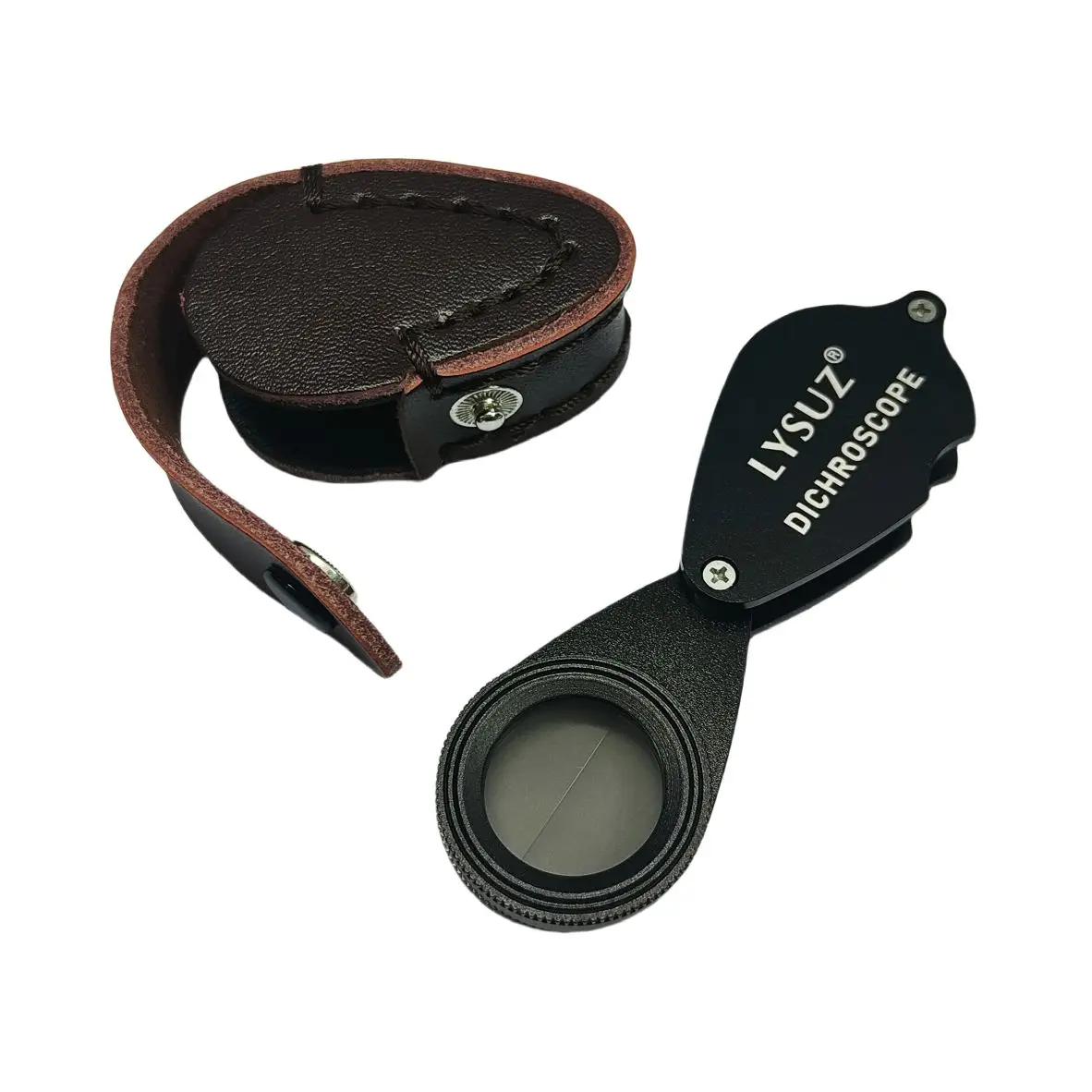 لندن الجديدة الاستقطاب Dichroscope الأحجار الكريمة فحص اللاحم واختبار الأحجار الكريمة ثنائي اللون #5