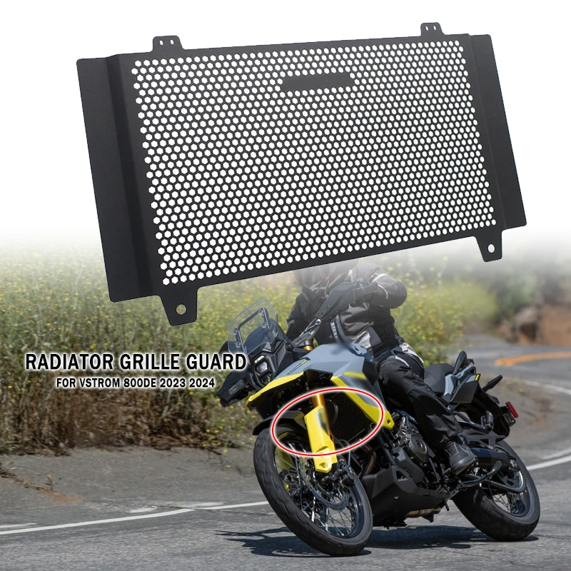 For Suzuki VSTROM 800DE V-STROM 800 DE 2023 2024 Motorcycle Radiator Grill Guard Cover Protector