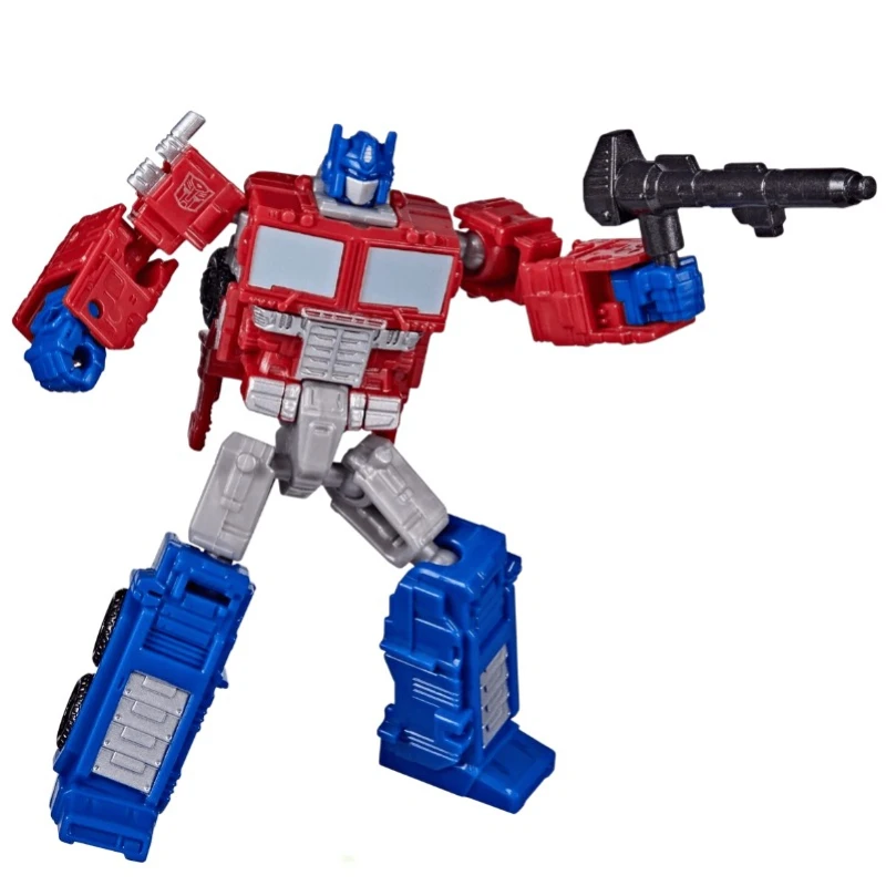 Takara Tomy-Transformers Serie G, figura de Transformers, cr level Optimus Prime, modelo de Anime, Deformación de acción, Robot de regalo, en Stock