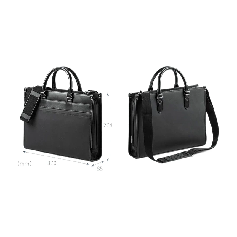 Waterproof Laptop Bag for 14 15.6 Inch Notebook, Unisex Business Briefcase, Anti-Theft with Shoulder Strap, Slim Commuting Tote