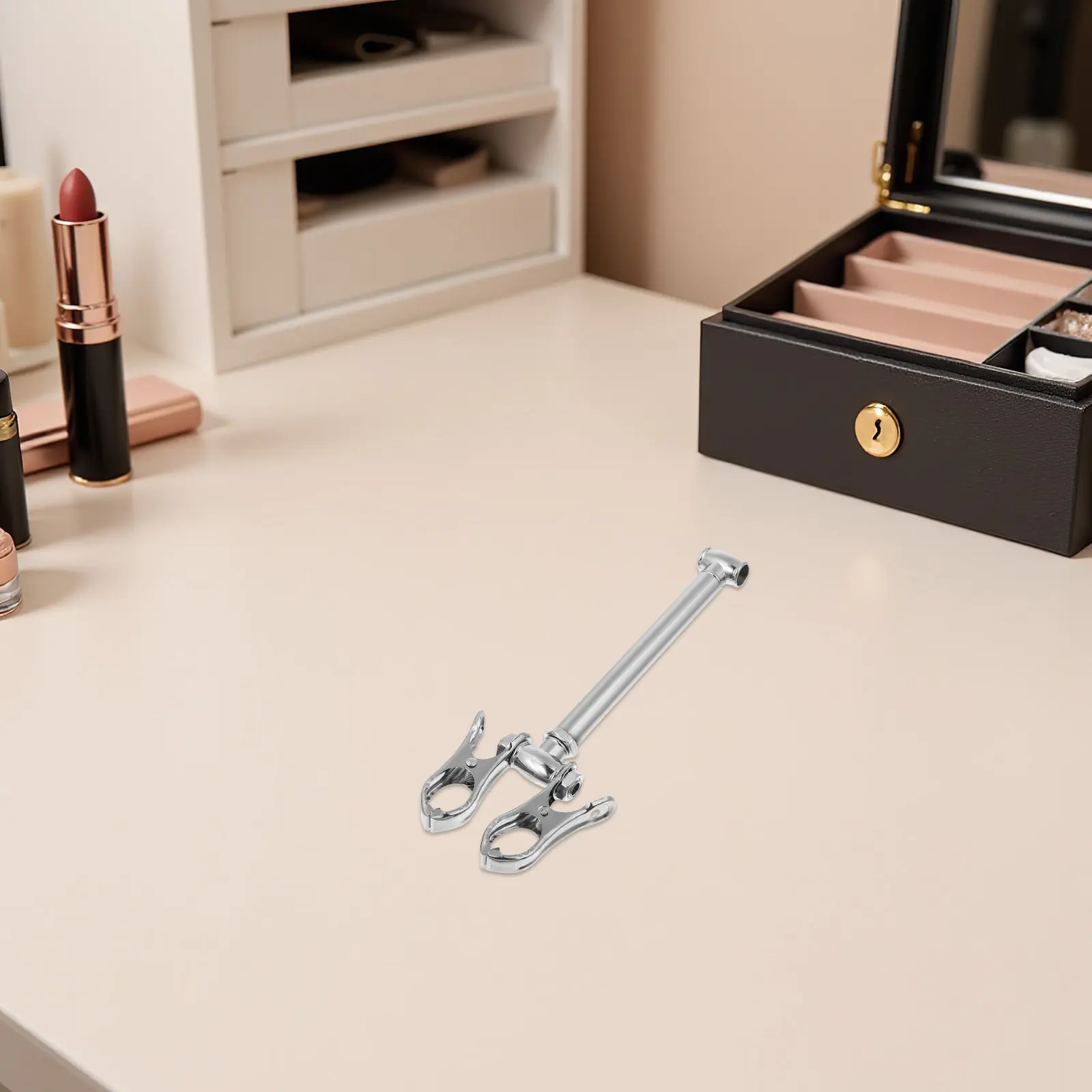 

Набор из 1 держателя для мокса-палочек: высококачественный инструмент для моксотерапии из нержавеющей стали с защитой от ожогов, двойной зажим, для профессионального и личного использования