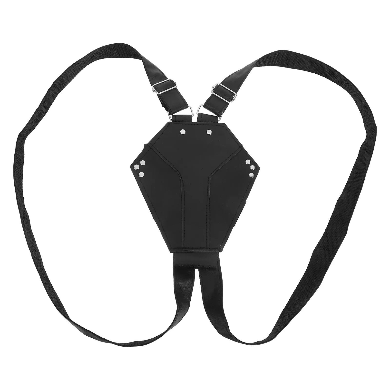 

Dual Back Harness Adjustable Crossback Strap Durable Cosplay Sword Holder For Halloween Medieval Samurai Adventure Universal