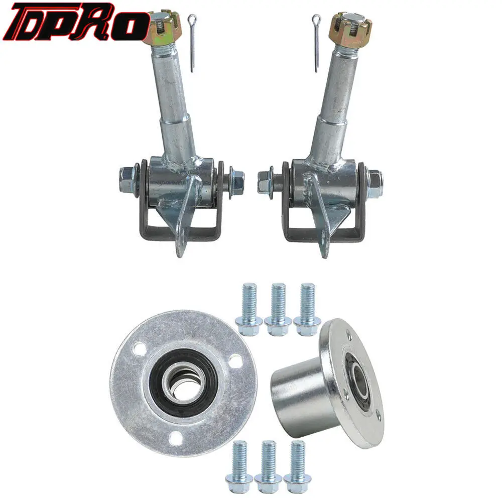 

17mm Front Wheel Hub + Steering Spindle Knuckles for Go Kart ATV Scooters