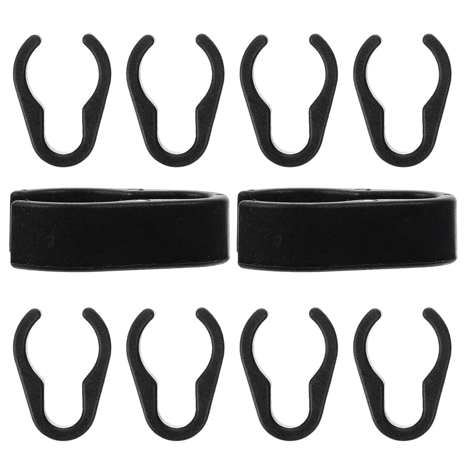 

10 Pcs Microphone Bracket Accessories Cable Clips Holder Clamp Cables for Stands Expansion