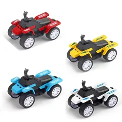 Alloy Beach Motorcycle Model Toys para crianças, Mini Sea Quad Bikes, ATV All Terrain Vehicle, Decoração Brinquedos, Kids Gift, 1:64