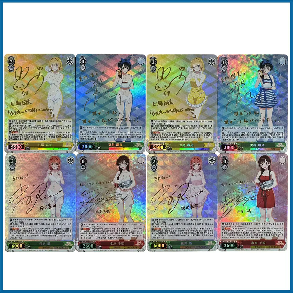 Anime Goddess Story DIY ACG Ichinose Chizuru Elaina Asami Nanami Boy Games Toys Collectible Cards Birthday Gifts Board Game