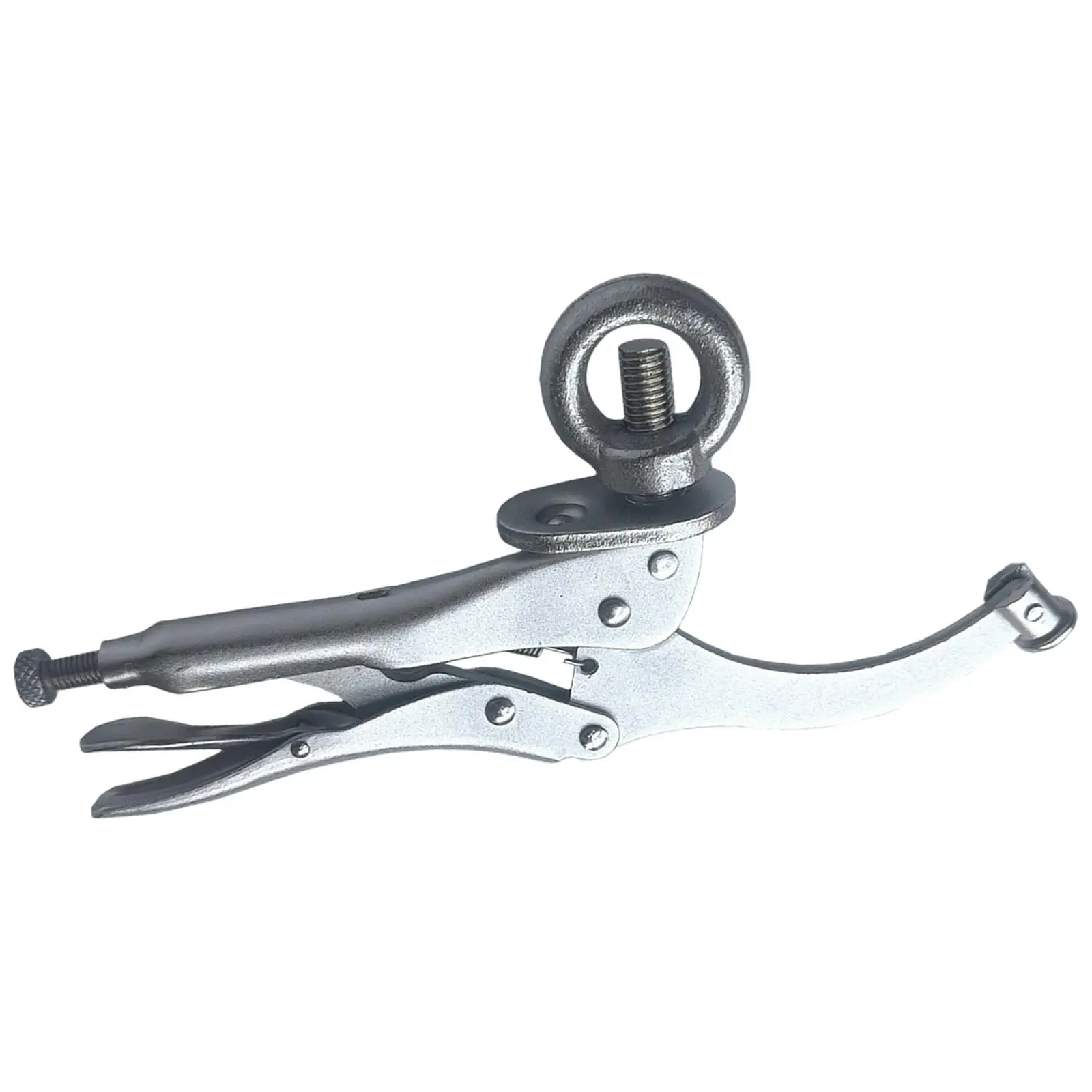 Drill Press Locking Clamp Carbon Steel Strong Gripping Adjustable Woodworking Clamp for Workshop Metal Forming