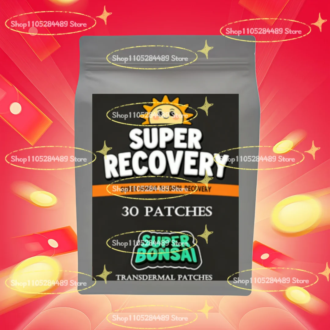 Recovery Transdermal Patches Supports Morning After With Vitamin B1, Dhm, Glutathione 30 Patches