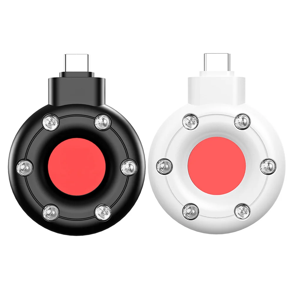 Portable Type C Anti Peeping Security Camera Detector for Office and Hotel Easy to Use Lens Detection Gadget