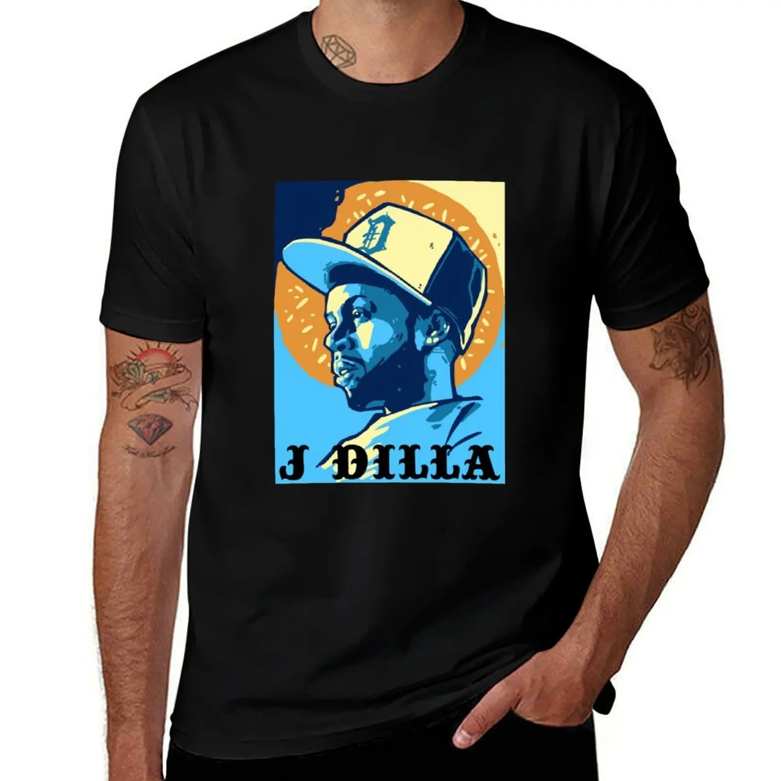 

J Dilla Donuts T-Shirt mens graphic t shirts graphic t shirts for man T-Shirt