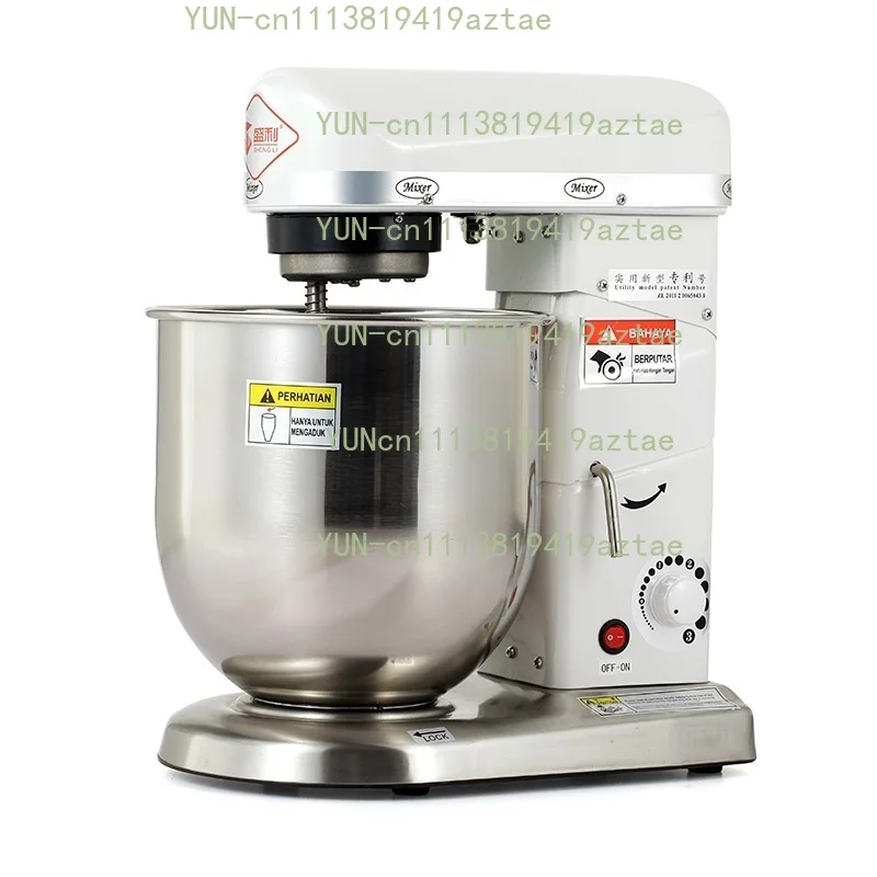 5/7/10 Liters Electric Stand Food Mixer Machine Planetary Food Processor With Dough Hook Flat Beater Wire Whip 110/220V