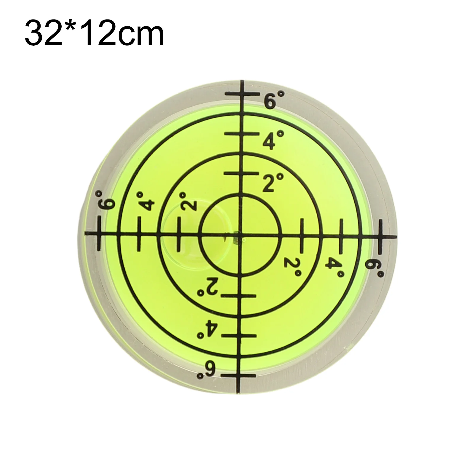 2Pcs 32mm Spirit-Bubble Level Surface-Degree Level Round Measuring Meter for acrylic 20°-30° Accuracy For Construction Manual