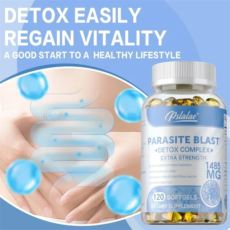 Parasite Blast - Improves Digestion, Eliminates Parasites, Supports Intestinal Health, Immune Health