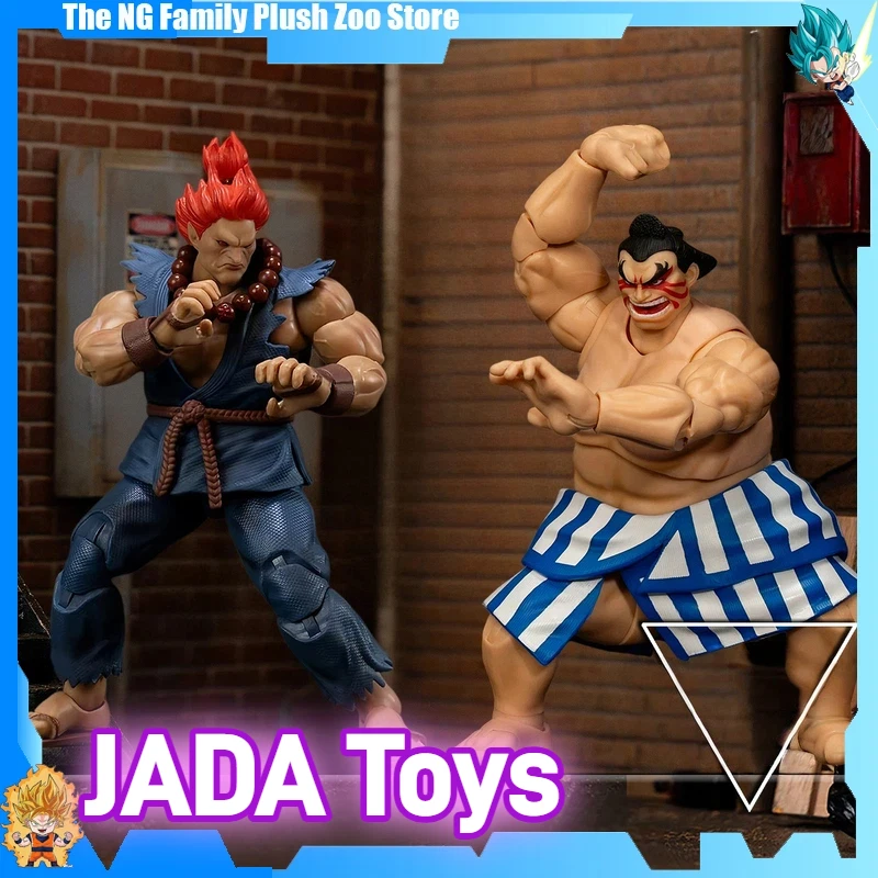 

JADA Street Fighter II Gouki / E. Honda / Balrog 6-Inch 1/12 Scale Articulated Action Figure Collectible Toy