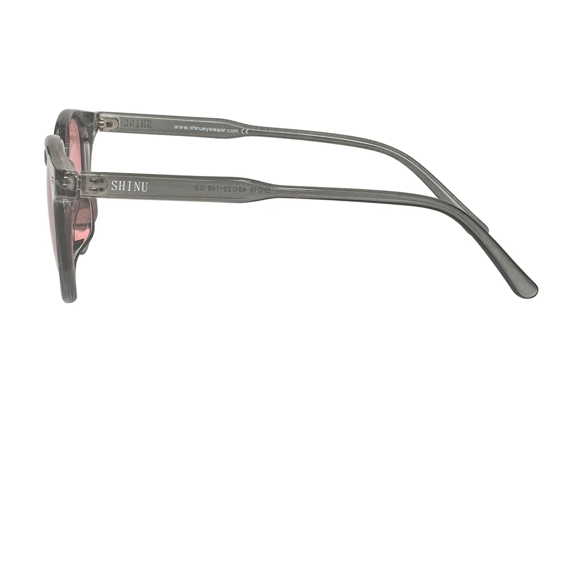 SHINU FL-41 Brille FL41 Getönte Gläser, Rose FL41 Gläser 480-520nm Filter Speziell für Migräne-Linderung Lichtempfindlichkeits-Brillen – Detail 18