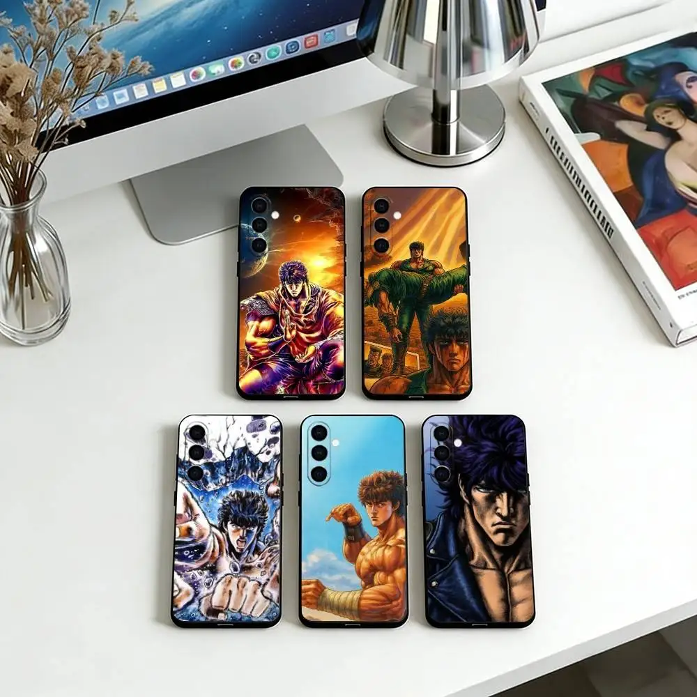

Fist of the North Star Phone Case Soft black For Samsung Galaxy A73,A72,A71,A70,A53,A52,A51