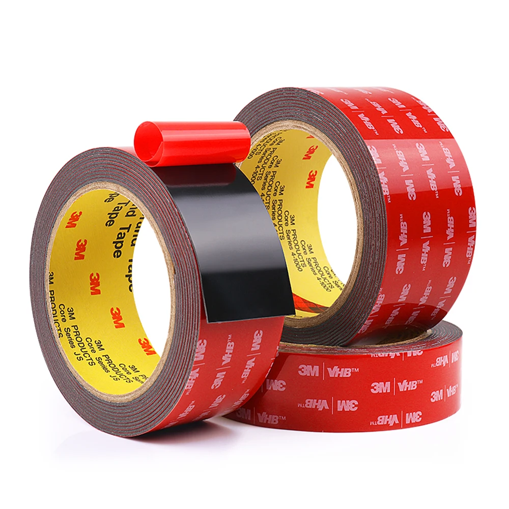 

3M VHB 5952 Heavy Duty Double Sided Self-Adhesive Acrylic Tape Sheets 1mm Thick Foam with Dot Glue Adhesive Pads
