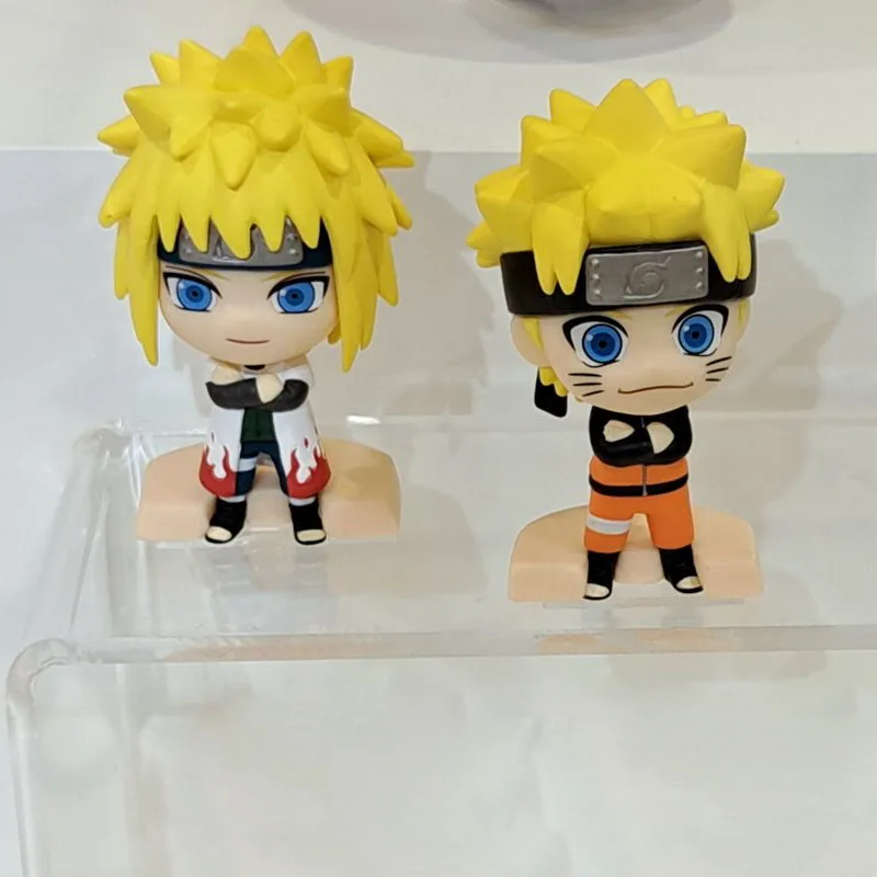Naruto Shippuden Re - release Gashapon - Uchiha Sasuke, Uzumaki Naruto, Fourth Hokage Minato, Uchiha Itachi - Collectible