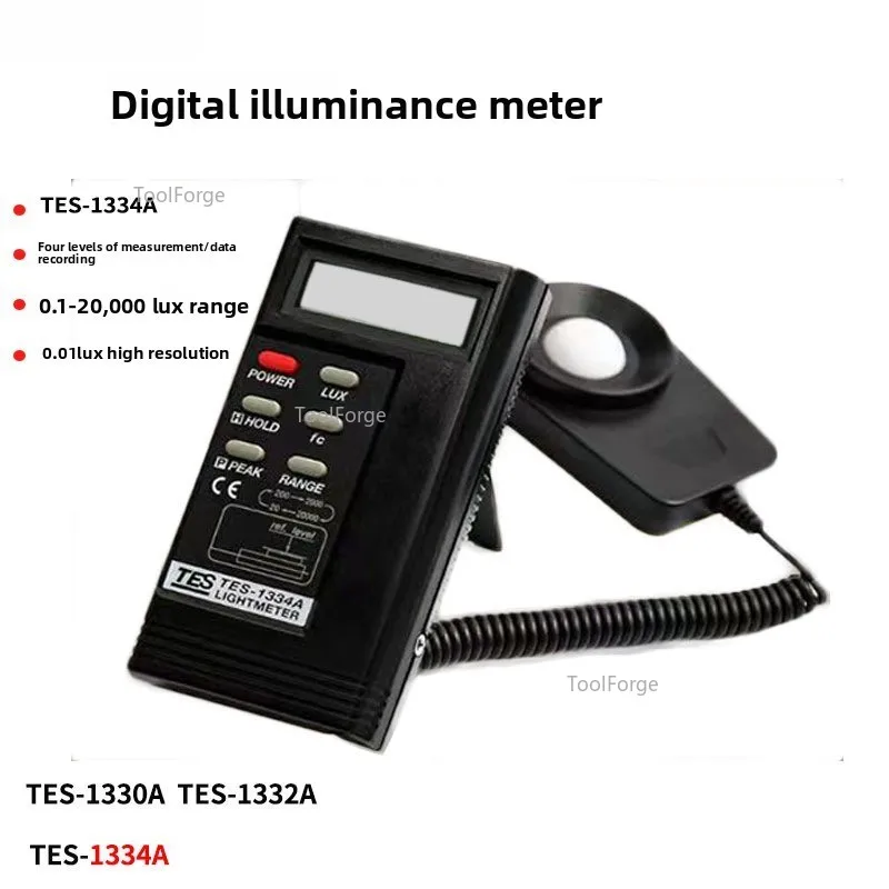 

Measurement Analysis Instruments TES-1334A Illumination Meter 1332A 1330A Photometer Illumination Meter Lux Meter