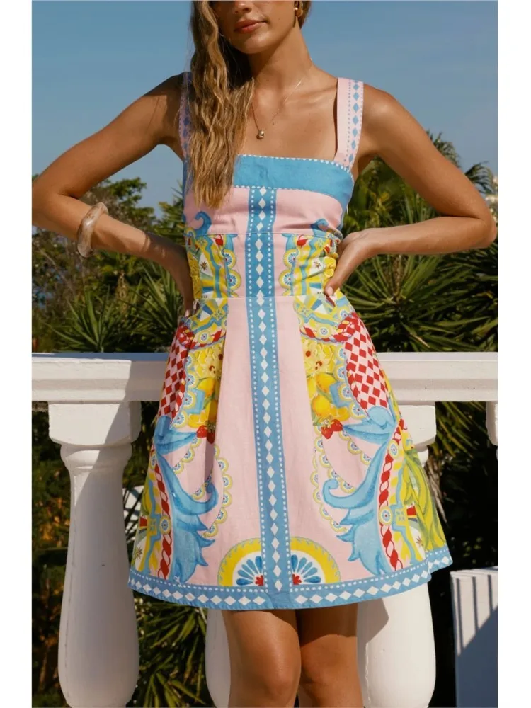 Letnie narzutki damskie na strój kąpielowy, sukienki plażowe na ramiączkach spaghetti, szlafroki, stroje kąpielowe 2026, nowe, jednokolorowe mini sukienki na wakacje na plaży, narzutki.