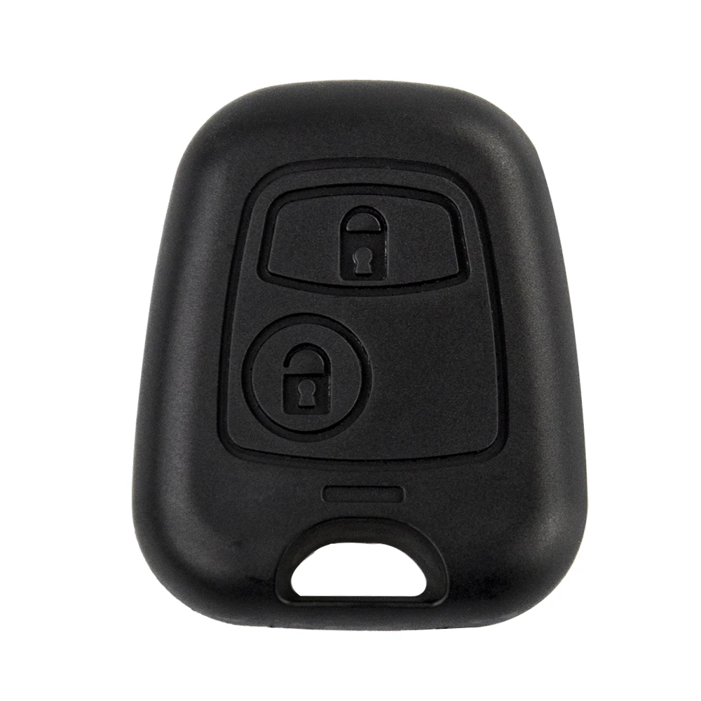 Okeytech Voor Peugeot 107 206 207 306 307 407 Citroen Sleutel Shell Voorste Autosleutelhanger Vervanging 2 Knopen Remote Lege Hoes