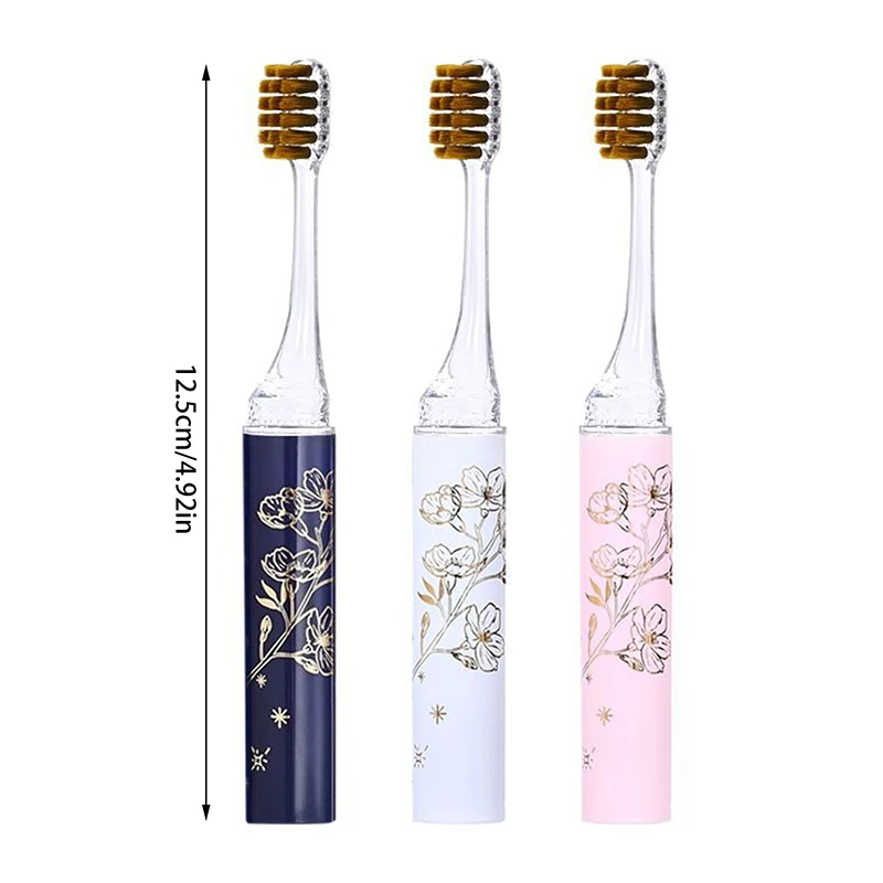 Brosse à dents en forme de rouge à lèvres, Portable, détachable, nettoyage des dents, Ultra doux, cadeau de soins bucco-dentaires, 1/3 pièces