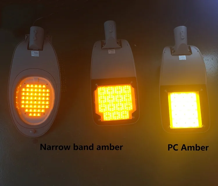 

SINOCO 1700K LED amber street light 590nm astronomical observation friendly less light pollution astronomy protection