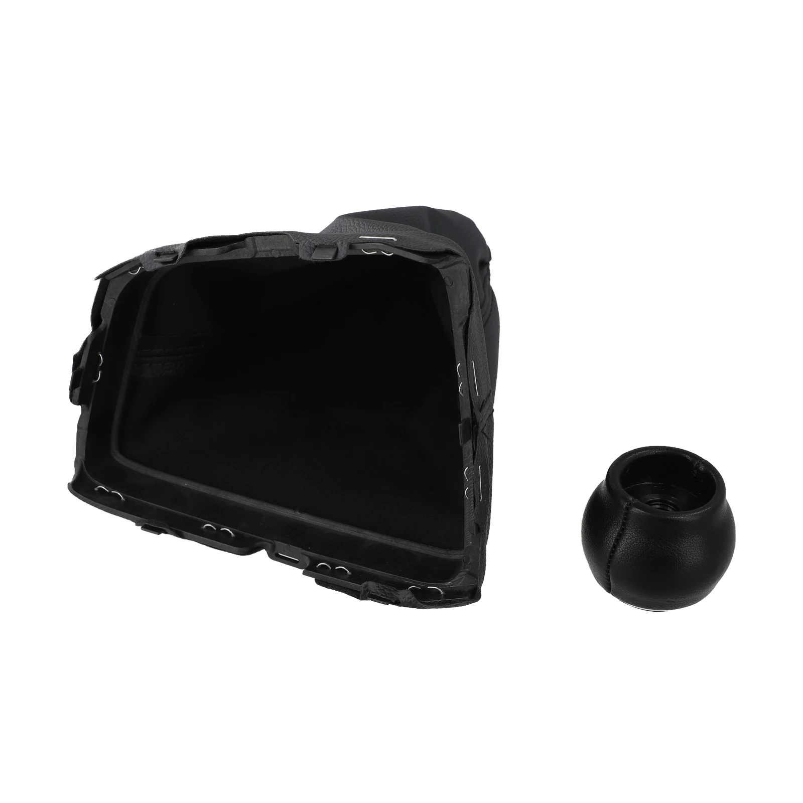 Easily Installed Leather Gear Shift Knob with Matching Dust Cover Set for Use on For Toyota For AURIS For Corolla '13 '18