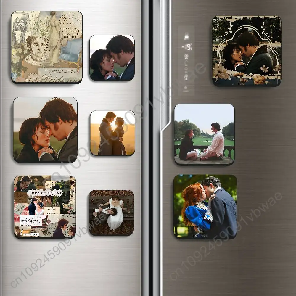 movie Pride Prejudice Magnetic Sticker Fridge Magnets No Falling Off Fit for Refrigerators All Metal Surfaces Home Decor