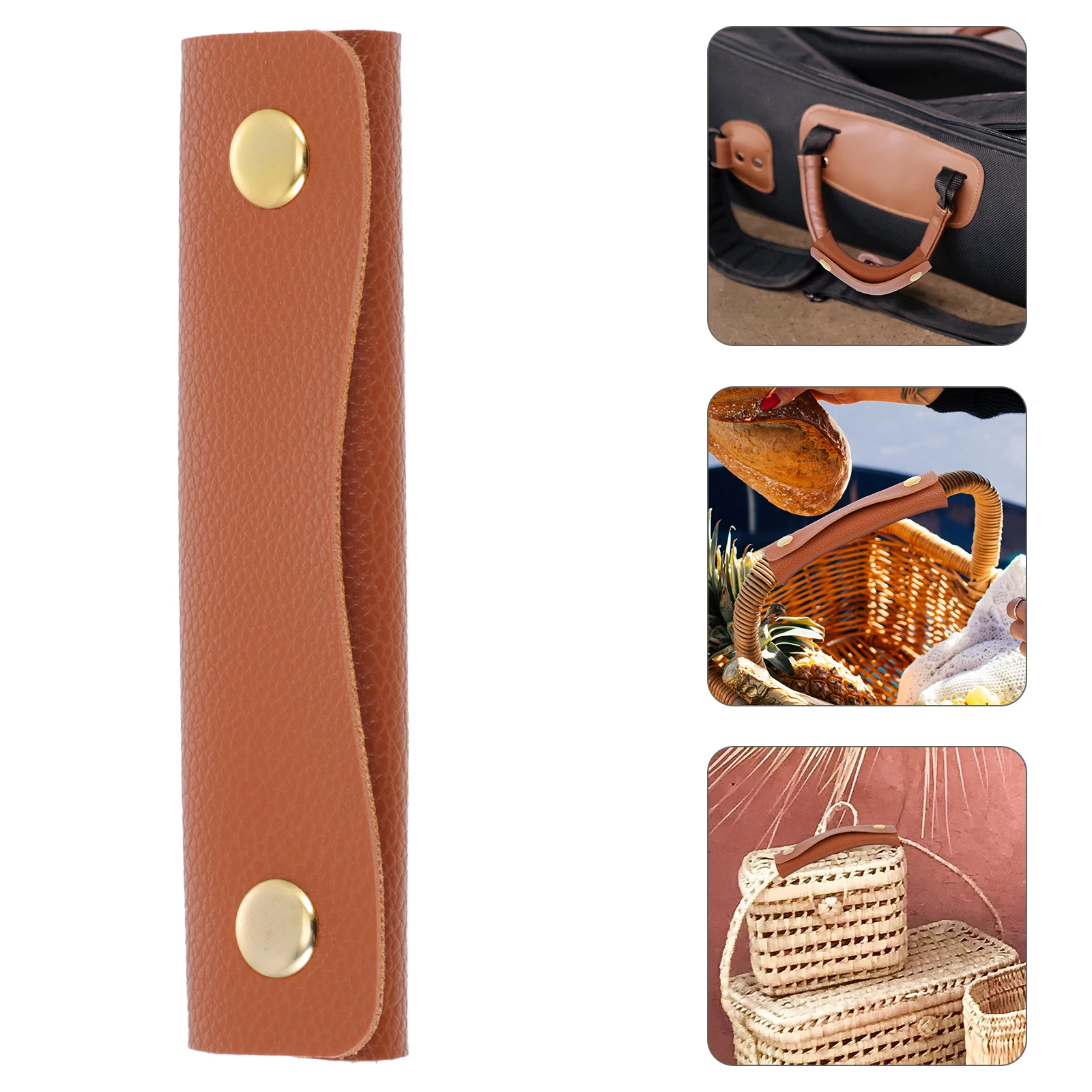 

1pc Wrap Wallet Protector Purse Handle Resilient Bag Hand Protective Cover For Shopping Luggage Duffel Bag Handle