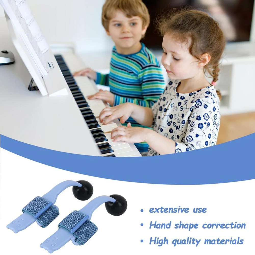 Nices Piano Gesture Corrector Piano Practice Hand Position Corrector with Palms Support Piano Hand Shape Exerciser Tool Pink
