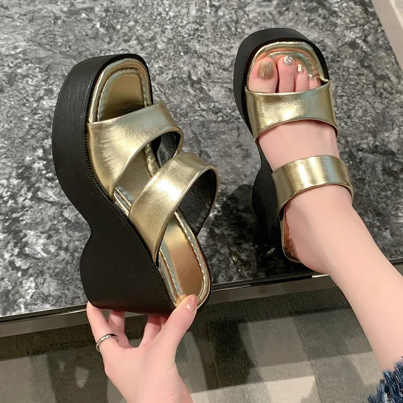 Women Sandals Lightweight Wedges Shoes For Women Summer Sandals Platform Shoes High Heels Sandalias De Mujer Casual Summer Shoes