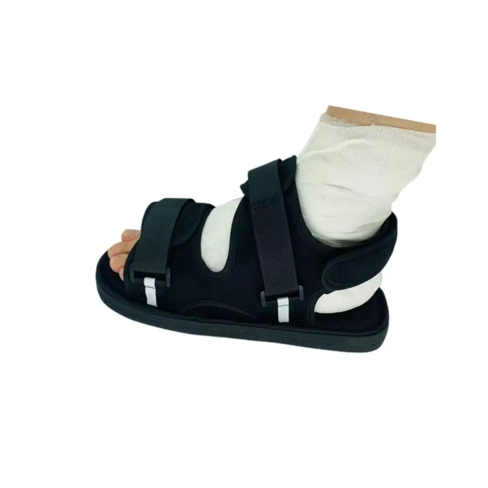 Adjustable Plaster Shoe Breathable Comfortable Fracture Fixed Shoes Anti Skid Convenient Fracture Walking Aid Foot Drop