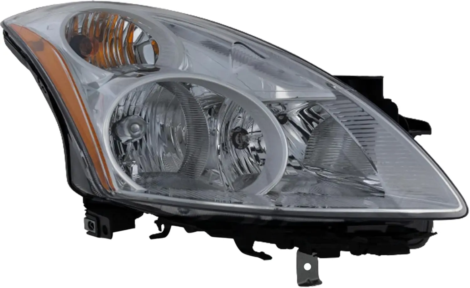 

Headlight Compatible with Nissan Altima 2010-2012, Passenger Side Halogen Headlight, with Bulb, Sedan