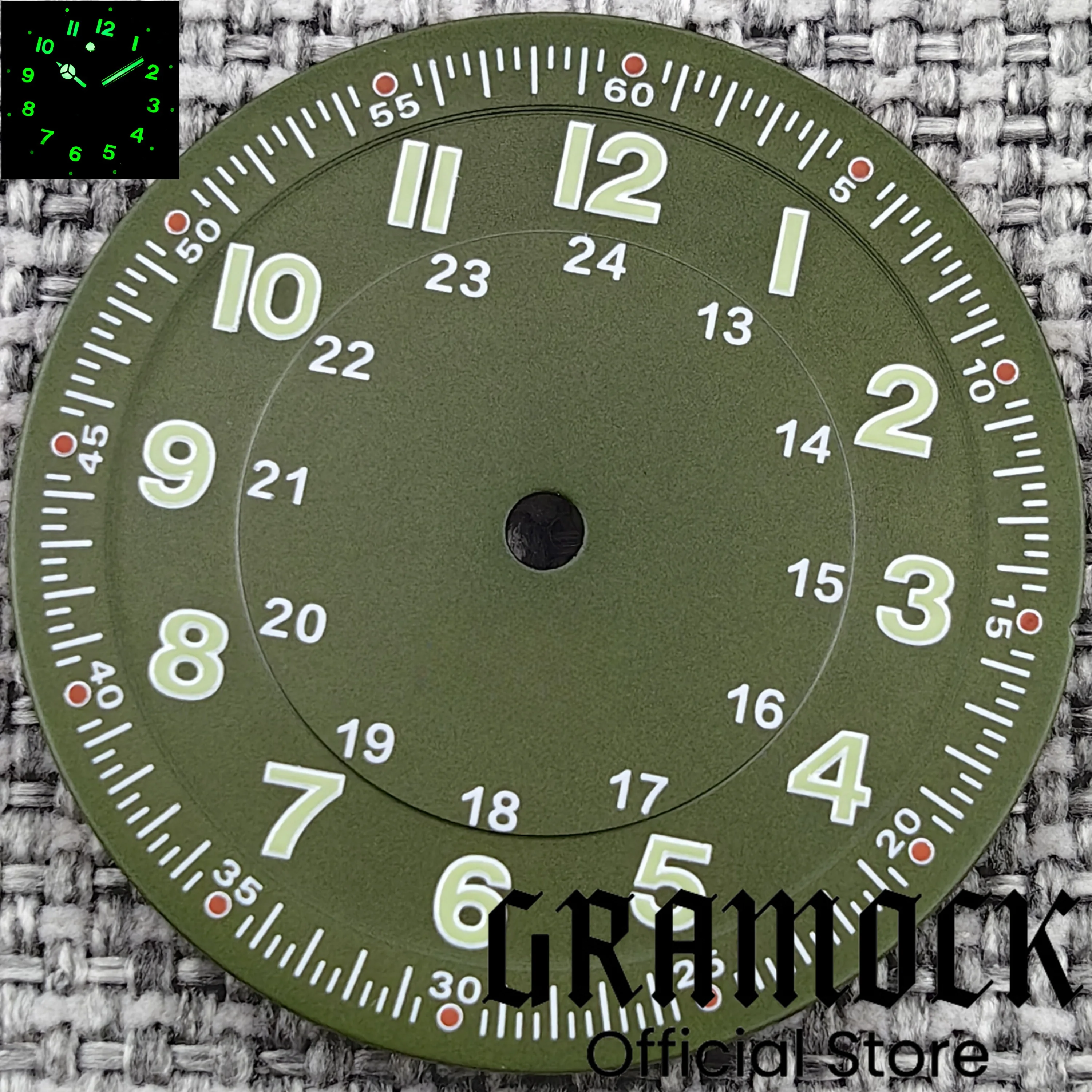 GRAMOCK Classics 滅菌 29 ミリメートルパ - Luxury Watch With Green Dial のレビューと価格