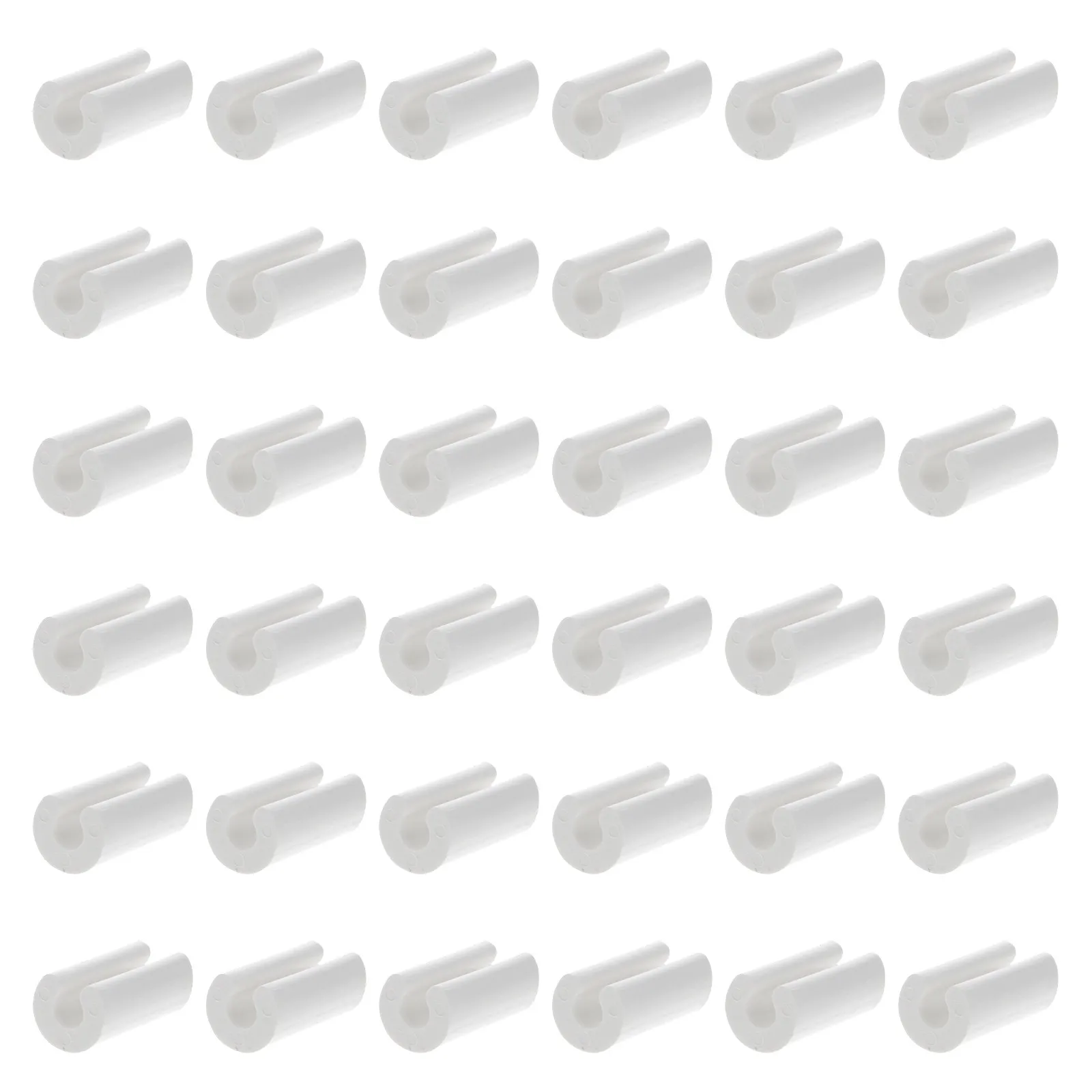 80Pcs Sink Rack Feet 4.8mm Plastic Non-Scratch Replacement Caps for Wire Grid Sink Protector Pads