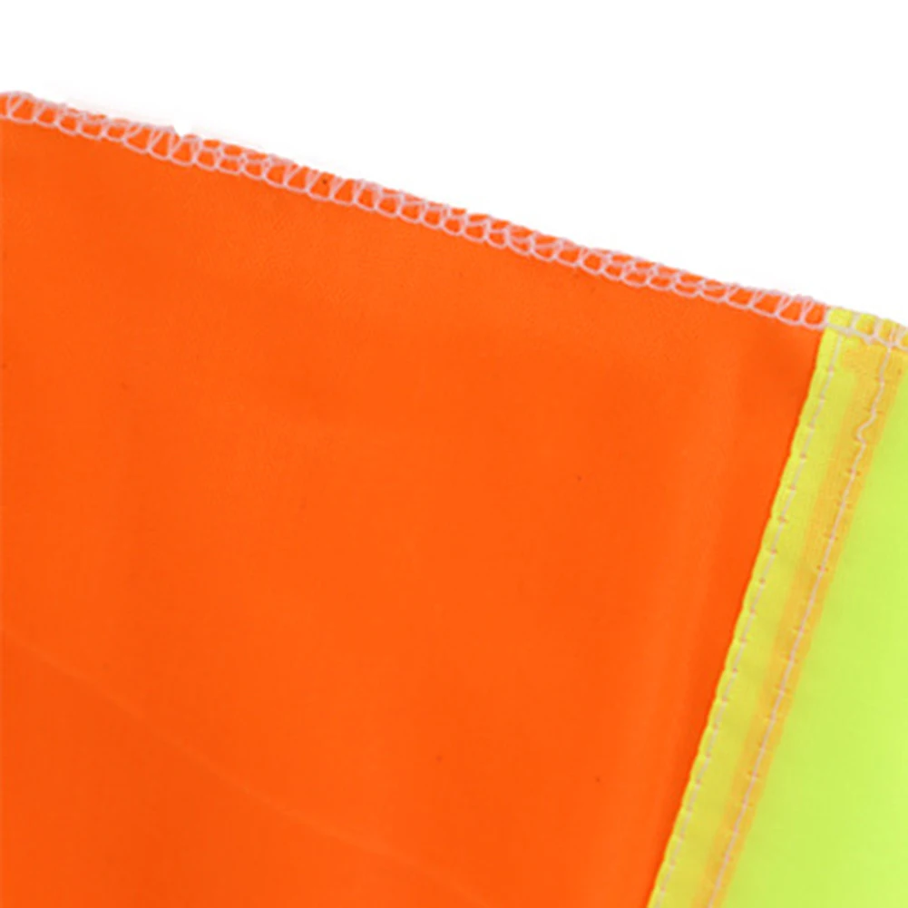 2 قطعة أعلام تدريب كرة القدم المضادة للانزلاق أعلام الحكم التدريب مقاوم للماء كرة القدم خطي أعلام معدات حكم كرة القدم #5