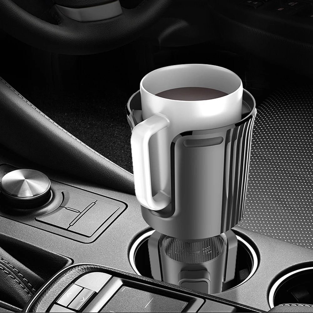 Car Cup Holder Expander Adjustable Base Universal Cup Holder Organizer for Mug Yeti 14/24/36/46oz Ramblers Hydro Flasks 32/40oz