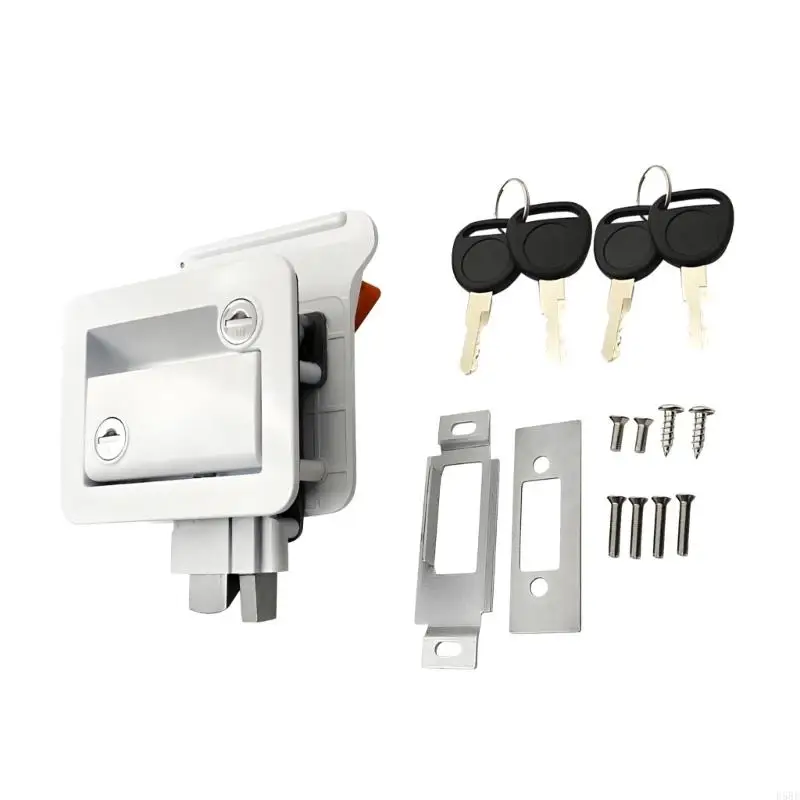 D5BE Pack of 1 Standard Door Lock for Tool Complimentary Installation Strengthened Security Strong Execution Metal Mixture