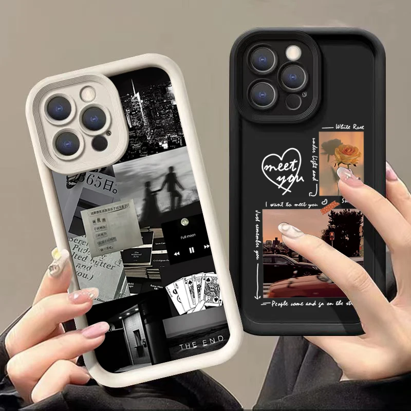 Soft Candy Liquid Silicone Phone Case For iPhone 15 14 13 12 11 Pro Max XS X XR 7 8 15 Plus SE 2022 2020 Shockproof Bumper Cover image 6