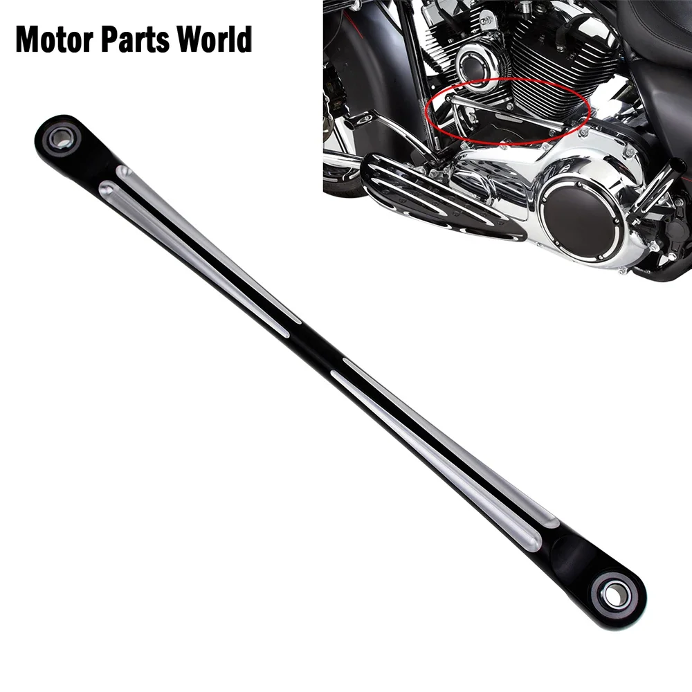 

330mm Motorcycle CNC Round Gear Shift Linkage Shifter Lever For Harley Touring Electra Glide FLHT Softail FLSTF FLSTFB FLSTSE