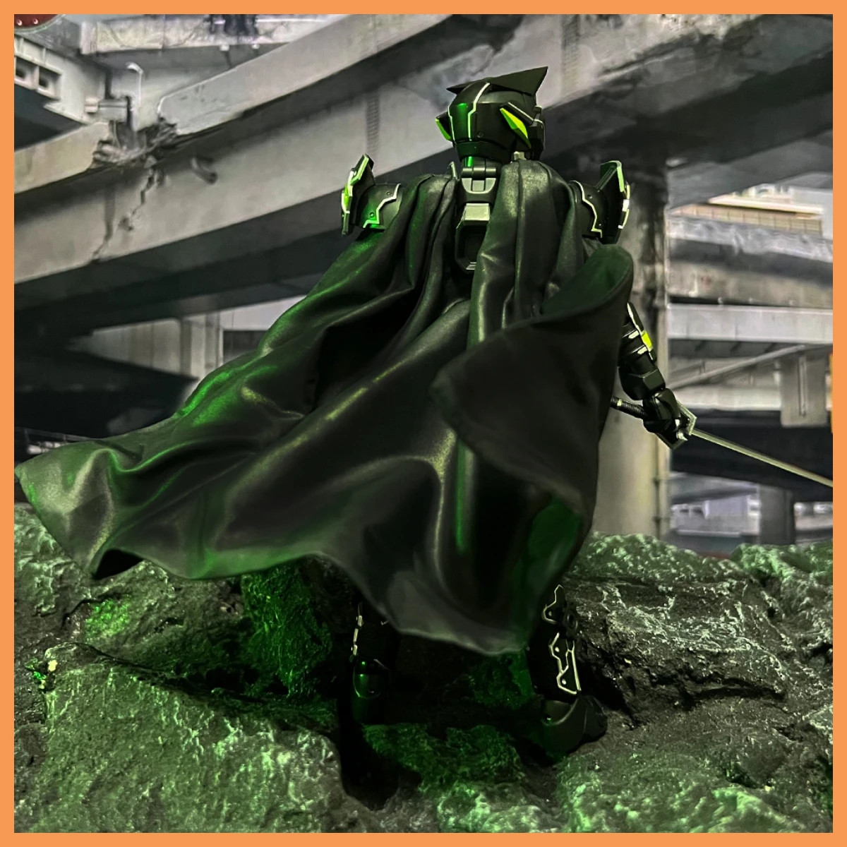 

Ручная работа, масштаб 1/12, Kamen Rider Bujin Sword, мини-черный плащ, аксессуары для 6-дюймовых фигурок SHF GEATS, тело