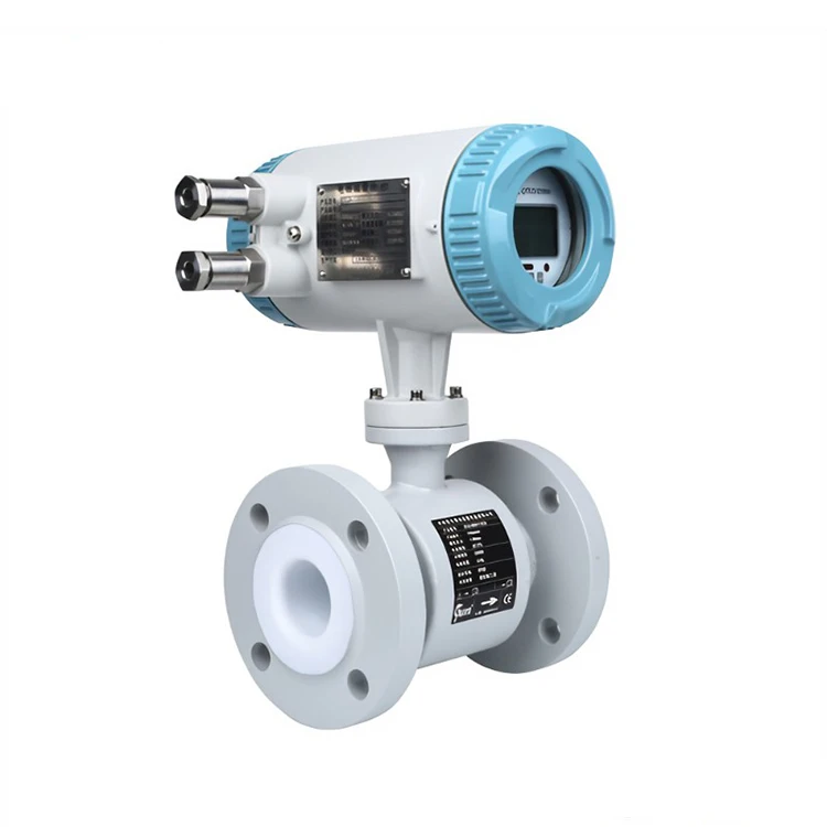 الصين العلامة التجارية الرقمية شاشة الكريستال السائل الصرف الصحي الصناعي مقياس الجريان الكهرومغناطيسي DN1200 OEM المدعومة