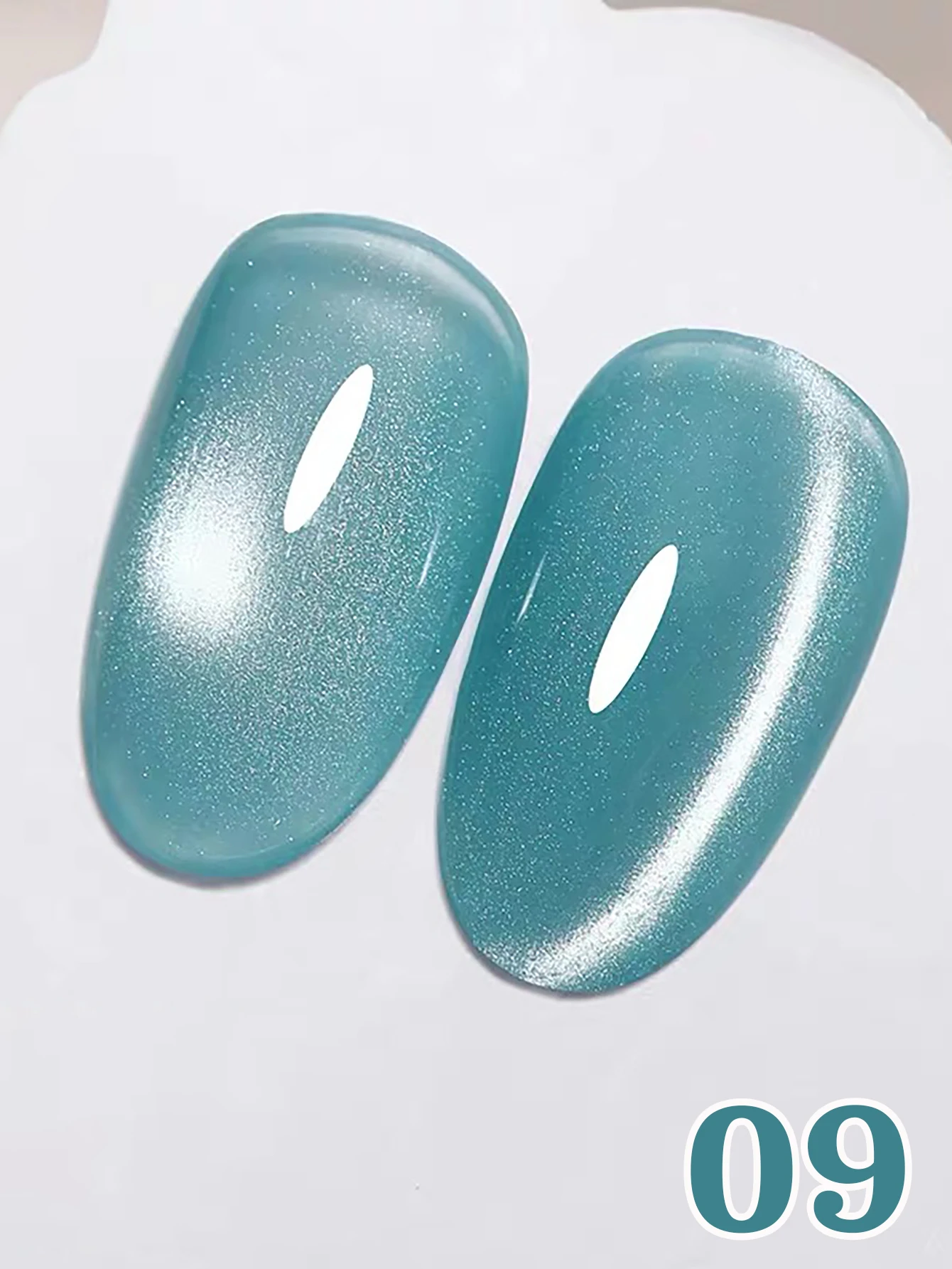 WS Autumn and Winter Satin Cat Eye Gel Nail Polish Network Red Explosive New Style Popular White Nail Polish Special Nail Gel